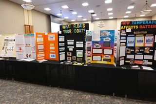 2025 Science Fair poster presentations